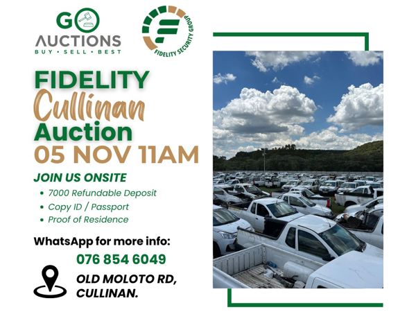 Fidelity Live Non-Starter Auction 05 November 2025